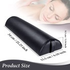 Noverlife Half Round Massage Bolster Professional Pu Semi-round Massage Bolst   