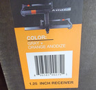 K  at Sherpa 2 0 Hitch Rack 1 25  Receiver 2 Bike Gray orange Free Shipping  Kuat