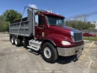 2007 Freightliner Columbia Tri a 19 Yd Dump Truck Cat C13 Roll Tarp Pto Bidadoo