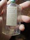 Coty Informal Fragrance Glass Perfume Bottle Empty Vintage Art Deco Vanity Decor