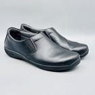 Dansko Shoes Womens Size 11 5 Black Leather Slip On Clogs Work Comfort Nursing