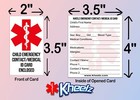 Baby Infant Car Seat Safety Sticker Ice Card  Car Seat Sticker   3 Pack