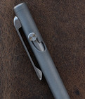 Tactile Turn Stonewashed Titanium Slim Bolt Action Pen In Standard  Short   Mini