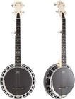 28-inch 5-string Mini Banjo  Portable Travel Banjo Maple Body   Remo Head  With