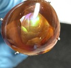 Beautiful 7 4 Ct Fire Agate Choice mid Grade Mine Carved Cabochon  natural