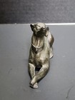 Jennings Brothers Jb 5 Bronze Greyhound whippet Dog Antique Miniature Sculpture