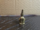 Small Vintage Brass Pelican Figurine 2    Tall