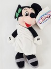 Disney Store Bean Bag Plush Toga Greek Mickey Mouse   Pilot Mickey Lot Of 2 New