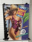 1990 Miller Lite Ja   makin Me Crazy Beer Poster 30 X 20 Rare Vintage Sexy
