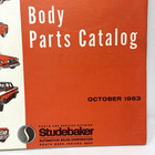 Studebaker Body Parts Catalog 1959 1960 1961 1962 1963 1964 Mechanical Book