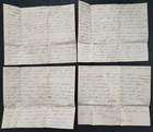 1901 Vintage 10 Love Letters Ludlow Vt Ellen M Adams Claremont Nh Romeo Qiumby