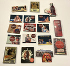 The Coca Cola Company  sign Of Good Taste  Mini Fridge Magnets Lot Of 17 Vtg 90s