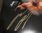Ufc Superstar Nate Diaz Signed 11x14 Photo  Jsa Cert