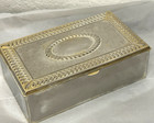 Vintage Godinger Silver Plated Jewelry Box