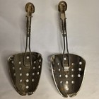 Ekco Hammered Metal Adjustable Shoe Tree Shaper Stretcher Vintage Pair 