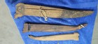 Antique Philippines Bolo Large Fighting Knife Sword Scabbards