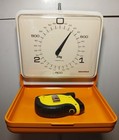 Vtg 1970s Soehnle 3kg Wall-mounted Folding Kitchen Scale Germany Works Space Age