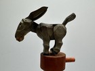 Vintage Donkey Bottle Stopper Arni Cork Hand Carved Wood Mechanic Your Health