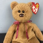 Ty Beanie Baby - Curly The Brown Nappy Bear  9 Inch  Stuffed Animal Toy Nwt