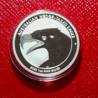 2022 Australian  1 Wedge Tailed Eagle Proof Coin 1 Oz 999 Silver In Mint Capsule