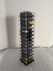Acrylic Spinning Display  Fits 56 Cars   1 64 Scale Compatible  Hot Wheels 