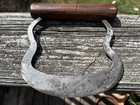 4 Antique 19th Century Hand Forged Steel Blade Food Choppers With Wood Handle