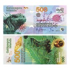 6pcs set Gal  pagos Islands Nuevos Sucres Banknotes - 500-50000 Collectors Edition