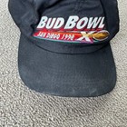 1998 Bud Bowl Hat Snapback Cap Super Bowl San Diego Budweiser Beer Bud Light Vtg