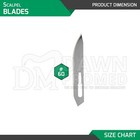Scalpel Blades  60 20 Pcs Surgical Dental Ent Instruments German Grade