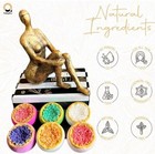 Luxury Organic Bath Bomb Gift Set  6 X-large 5 Oz- Gift For Men  Women   119