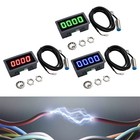 Tachometer 4 Digital Led Tach Rpm Speed Meter   Hall Proximity Switch Sensor Npn