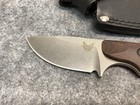 Benchmade Hidden Canyon Hunter Fixed Blade Knife Leather Sheath 15016 S30v
