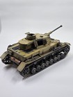 1 35 German Panzer Iv Ausf  G Desert Camo     Built   Weathered Wwii Tank Model Di