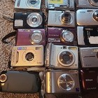 Lot Of 42 Digital Cameras Nikon  Canon  Sony  Etc - For Parts Or Repair Only  5