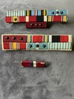 Ww2 Military Ribbon Bars Lot Of 3