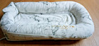 Dockatot Delux  Baby Lounge 23  Carrara Marble 0 8 With Cover And Carry Case