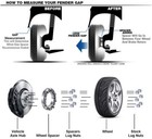 2x 2  Skid Steer Wheel Spacers Fit Bobcat Case Cat John Deere New Holland 8 Lugs