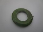 Antique Art Deco Marbled Green Real Bakelite Pendant