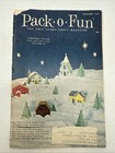 Vintage Lot Of 10 Pack O Fun Scrap-craft Magazines 1968-1978 Mcm Holiday Ideas