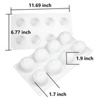 Ocpo Kitchen Orange Silicone Mold For Baking Mousse Cake  Chocolate  Fruit De   