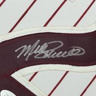 Framed Signed Mike Schmidt 35x39 Philly Pinstripe Jersey Jsa Coa