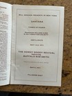 Rare - April 1971 Fillmore East Santana   Tower Of Power   Buffalo Bob  Program
