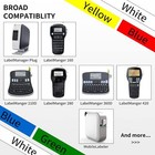 6pk Compatible Dymo D1 45010 45013 Label Maker Tape Labelmanager 160 280 420p
