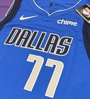 Authentic Dallas Maverick Luka Doncic  77 Statement Jersey Chime Patch 44
