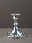 Gorham Silver Plate  Yc3004 Weighted Candlestick Holder 4 5  Set Of 2