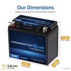 Ytx12-bs Bluetooth Powersport Battery  12 Volts  10ah