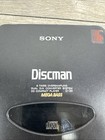 Sony Discman D-33 Portable Cd Player - Mega Bass - Black - 1992 - Tested   Works