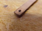 1 Vintage 1960 s-1970s Slingerland Leather Strap For Bass Drum Pedal 9 1 8  Long
