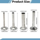  8 Stainless Steel Sausage Stuffer Tubes For Meat Grinder Sausage Stuffer Funnel