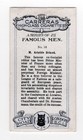 Famous Men Cigarette Card 1927  12 M  Aristide Briand - French Prime Minister